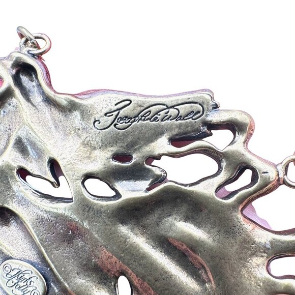 Kirks Folly Womens Necklace Josephine Wall Spirit of Flight Crystal Bronze - Picture 5 of 5